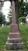 Benedict grave marker for William Uriah Benedict