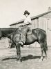 Kitty on horse