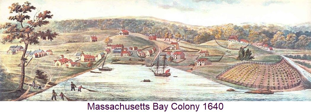 Massachusetts Bay Colony 1640