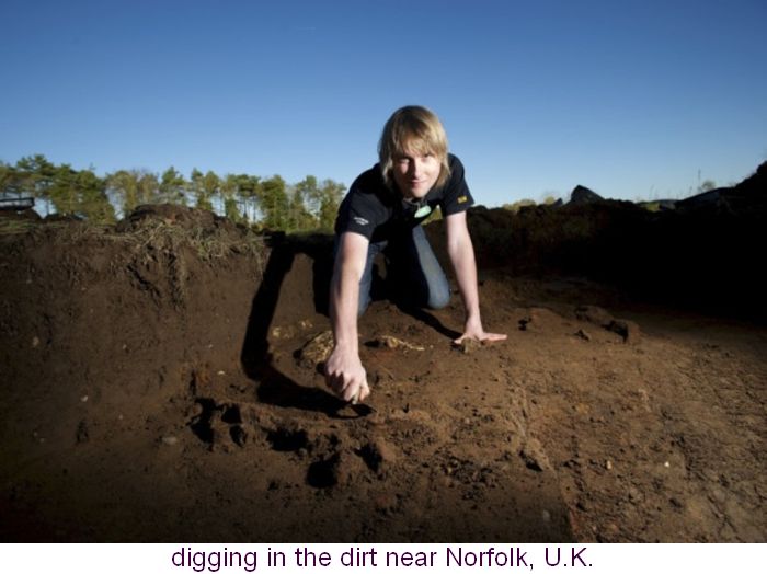 diging in the dirt